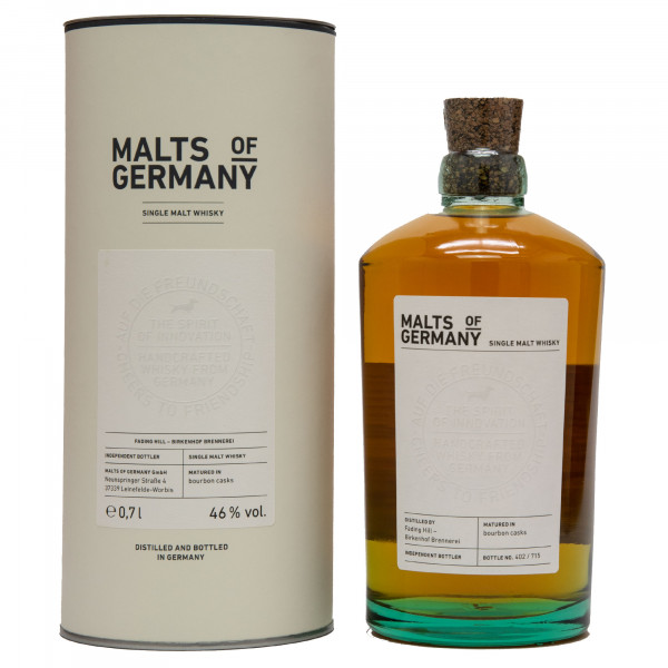 Malts of Germany Fading Hill - Birkenhof Brennerei Whisky 46% 0,7L