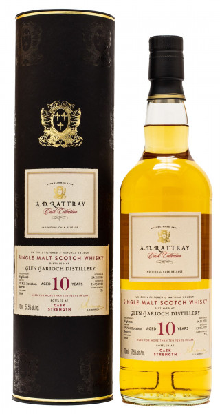 Glen Garioch 2011/2022 A. D. Rattray Single Malt Scotch Whisky 57,5% vol 0,7L