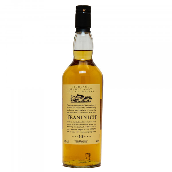 Teaninich 10 Jahre Flora & Fauna Single Malt Whisky 43% 0,7L