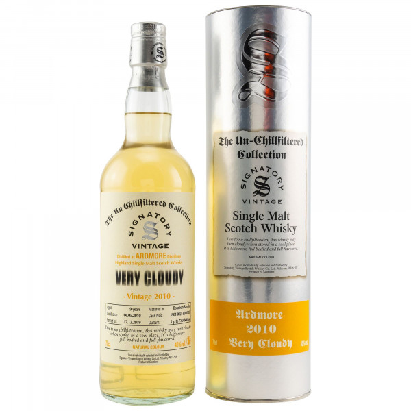 Ardmore 9 Jahre Signatory Vintage Single Malt Scotch Whisky 40%vol 0,7 L