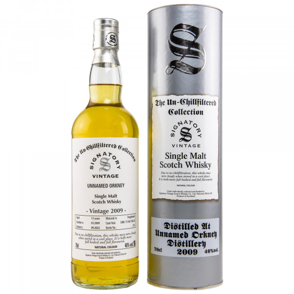 Unnamed Orkney 13 Jahre Signatory Vintage Single Malt Scotch Whisky 46%vol 0,7L