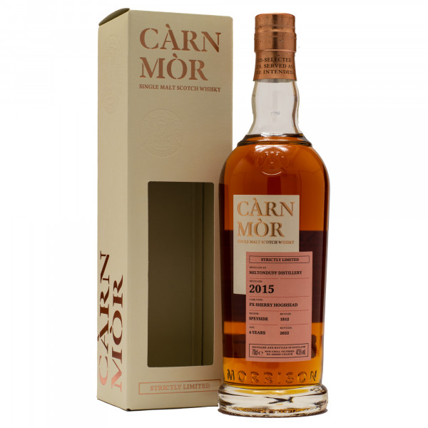 Miltonduff 2015/2022 Carn Mor Strictly Limited Single Malt Scotch Whisky 47,5% 0,7L