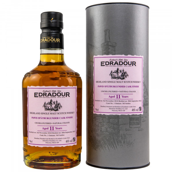 Edradour 11 Jahre 2010/2022 Single Malt Scotch Whisky 46% 0,7L