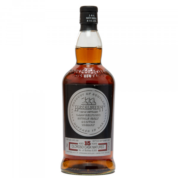Hazelburn 15 Jahre Oloroso Cask Single Malt Scotch Whisky 55,8% 0,7L