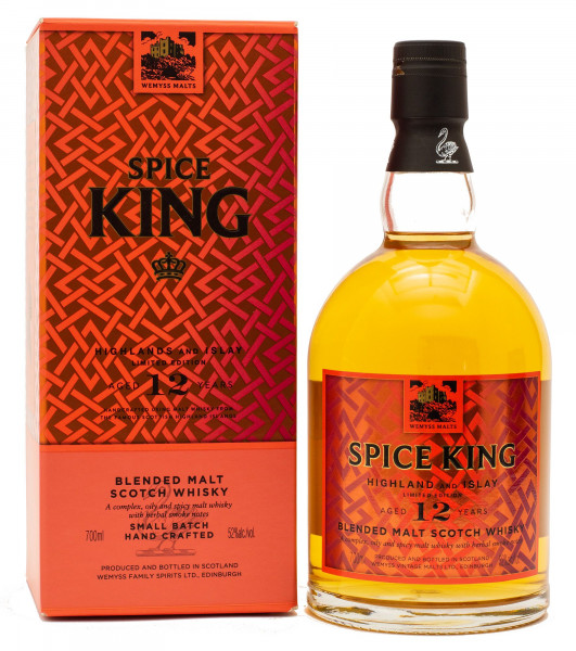 Wemyss Spice King 12 Jahre Edition 2021 Blended Malt Scotch Whisky 52%vol 0,7L