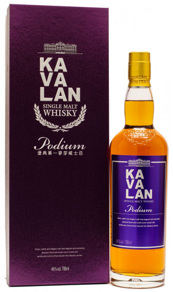 Kavalan Podium Taiwan Whisky 46% vol 0,7 L