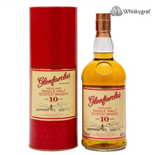 Glenfarclas 10 Jahre Speyside Single Malt Scotch Whisky 40% vol 0,7 L