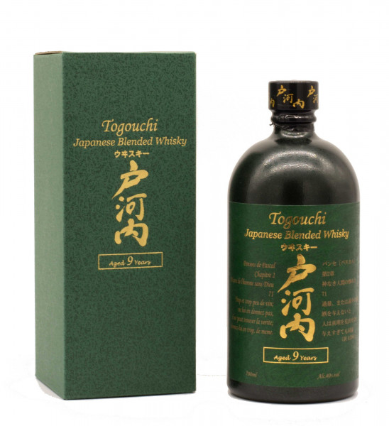 Togouchi 9 Jahre Japanese Blended Whisky 40% 0,7L
