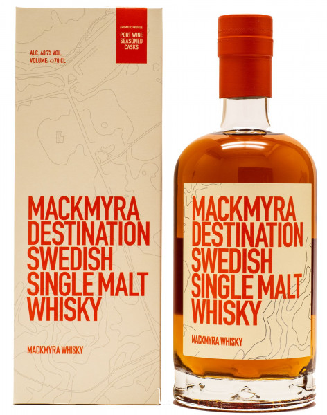 Mackmyra Destination Swedish Single Malt Whisky 48,7% 0,7L
