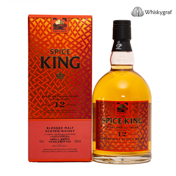 Wemyss Spice King 12 Jahre Blended Malt Scotch Whisky 52%vol 0,7L