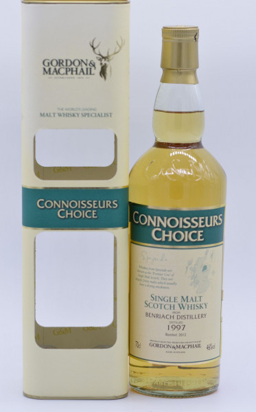 Benriach 1997/2012 - Gordon & MacPhail - Single Malt Whisky - 46%vol - 0,7 L