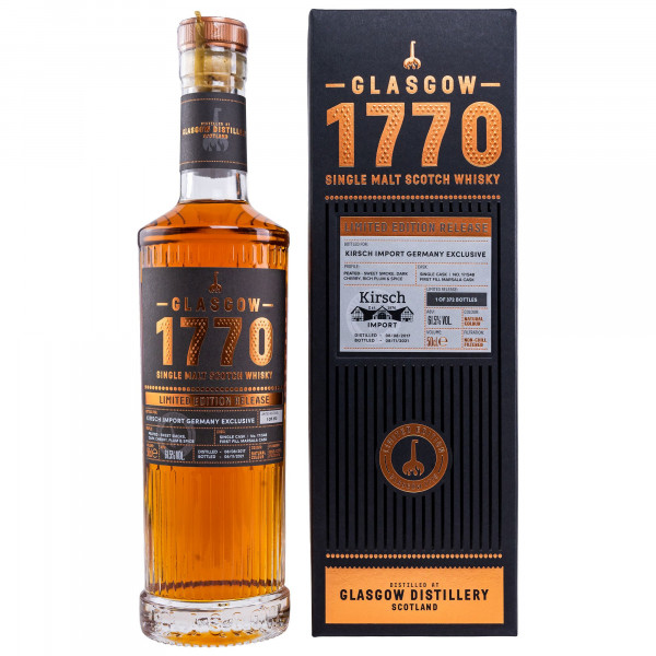 1770 Glasgow Limited Edition Release Single Malt Scotch Whisky 61,5% 0,5L