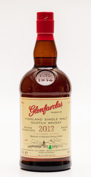 Glenfarclas Vintage 2012 Christmas Edition 2021 Single Malt Scotch Whisky 46% vol 0,7 L