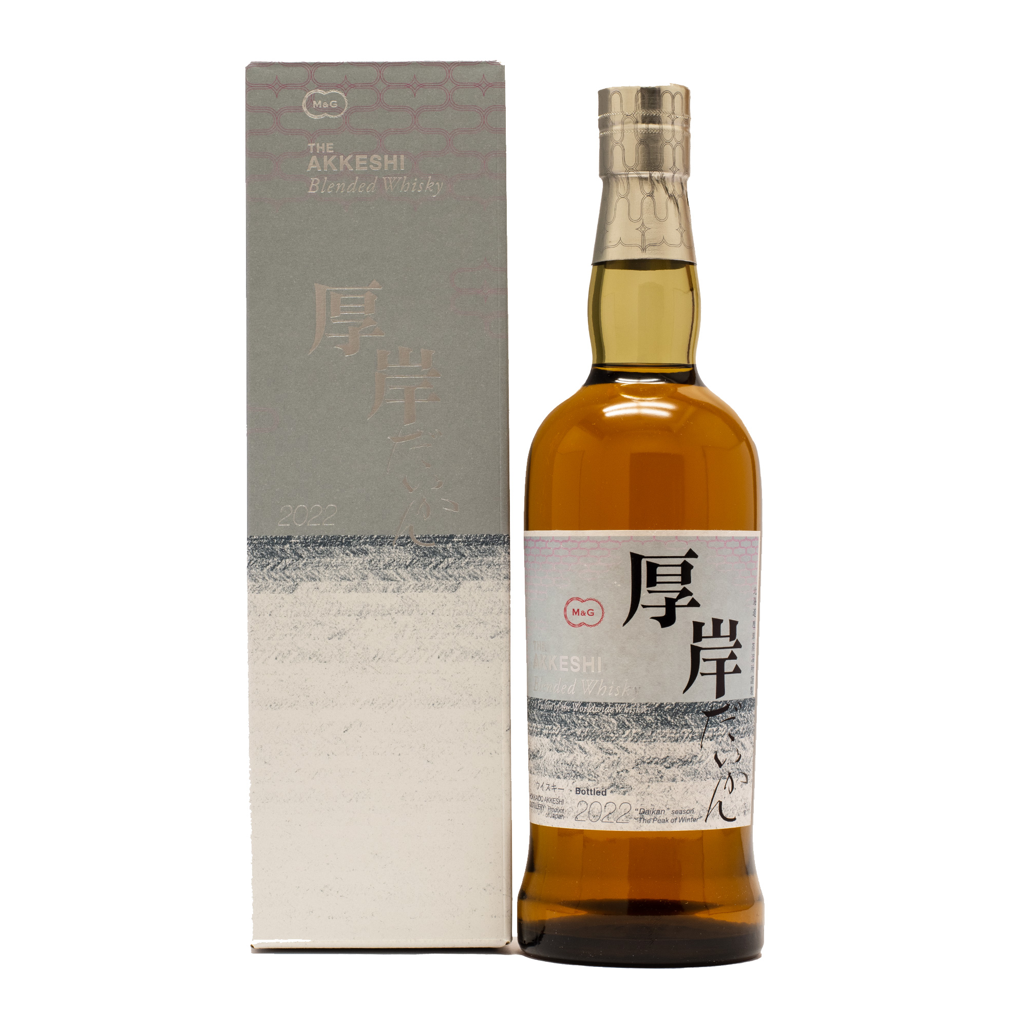 Akkeshi Daikan 2022 Peated Blended Malt Japanese Whisky 48