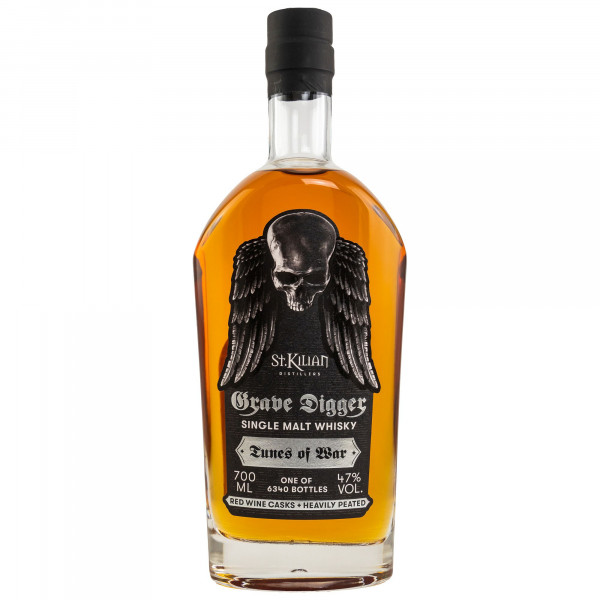 Grave Digger Tunes of War Heavily Peated Single Malt Whisky 47% vol 0,7 L