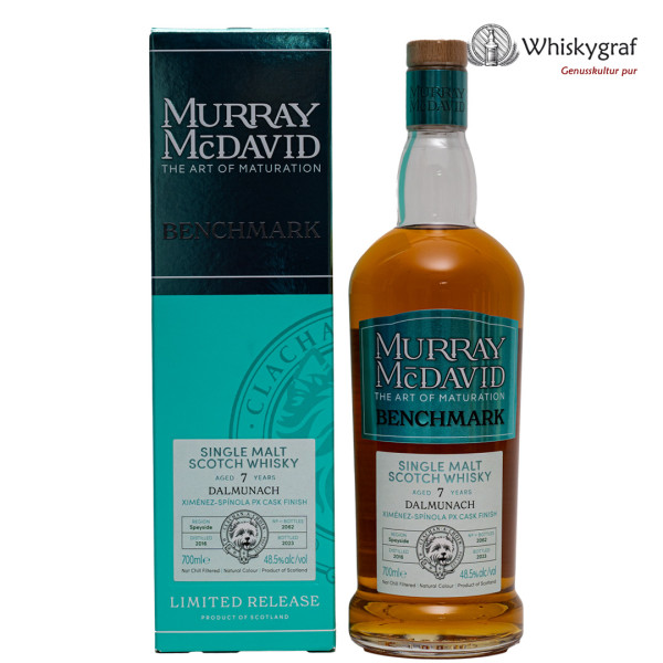 Dalmunach 7 Jahre Murray McDavid Single Malt Scotch Whisky 48,5%