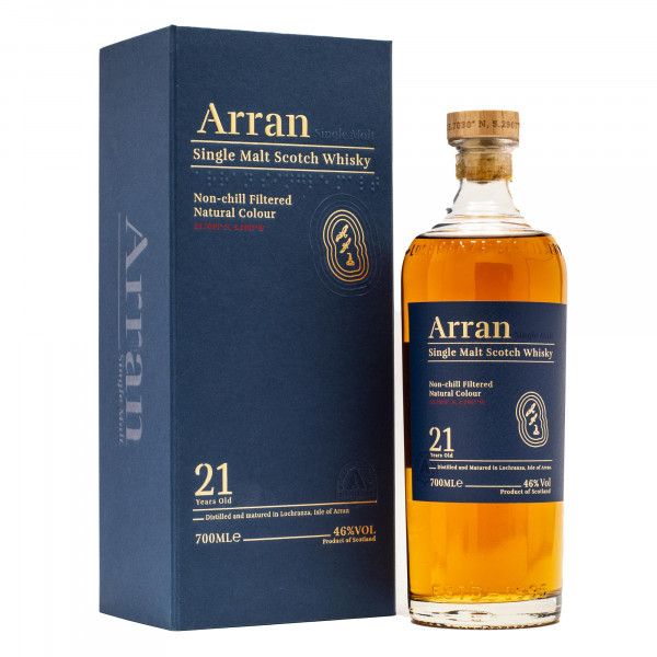 Arran 21 Jahre Single Malt Scotch Whisky 46% vol 0,7 L