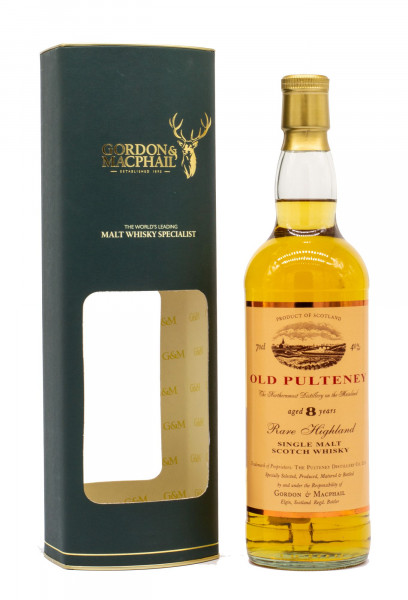 Old Pulteney 8 Jahre Gordon & MacPhail Scotch Whisky 40%vol 0,7 L