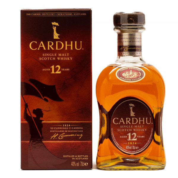 Cardhu 12 Jahre Speyside Single Malt Scotch Whisky 40%vol 0,7L