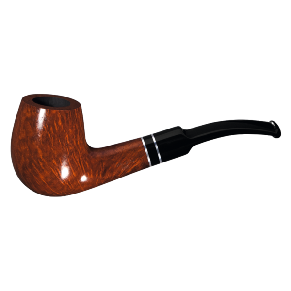 VAUEN Pfeife hellbraun glatt Basic 1500 5 Filter 9 mm Pipe Bruyère Holz