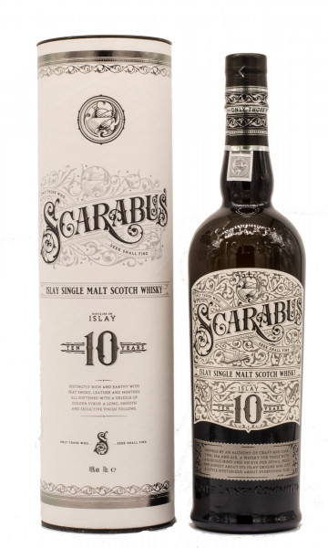Scarabus 10 Jahre Islay Single Malt Scotch Whisky Hunter Laing 46% 0,7L
