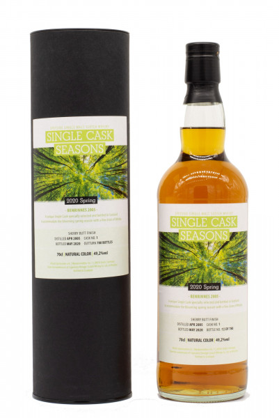 Benrinnes 2005/2020 Single Cask Seasons Spring 2020 Single Malt Whisky 49,2% 0,7 L