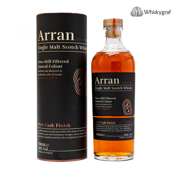 Arran Port Cask Finish Single Malt Scotch Whisky 50% vol - 0,7L