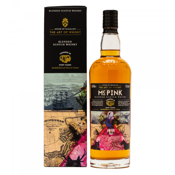 Mc Pink Port Finish Blended Scotch Whisky 43,5% 0,7L