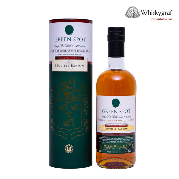 Green Spot Château Léoville Barton Bordeaux Finish Irish Whiskey 46% vol 0,7 L