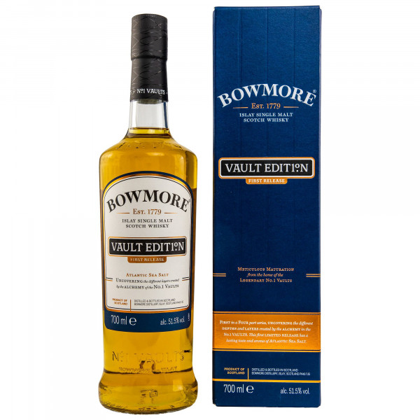 Bowmore Vault Edit1.°N Atlantic Sea Salt Single Malt Scotch Whisky 51,5% 0,7L