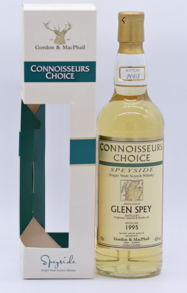Glen Spey 1995/2005 Gordon & MacPhail - Single Malt Whisky - 43%vol - 0,7 L