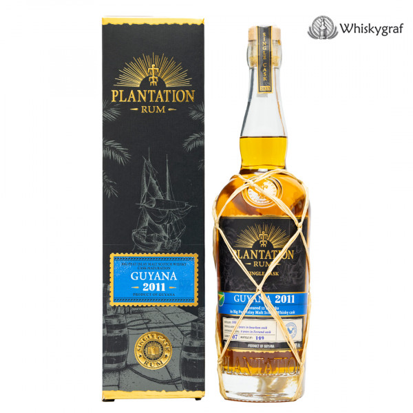 Plantation Rum Guyana 2011 SINGLE CASK EDITION 2023 49,2%vol 0,7L