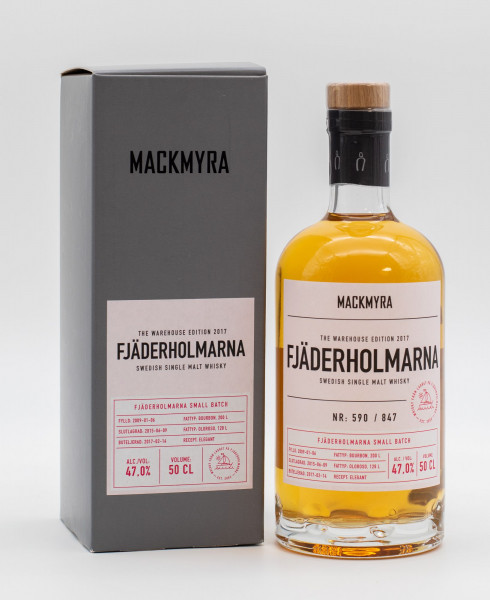 Mackmyra Fjäderholmarna The Warehouse Edition 2017 Swedish Single Malt Whisky 47% 0,5L