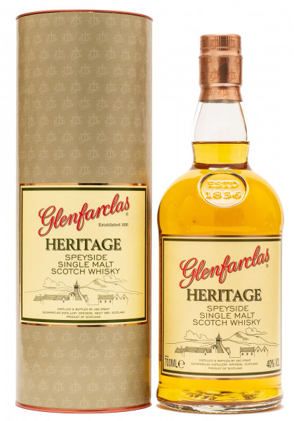 Glenfarclas Heritage - Speyside Single Malt Scotch Whisky - 40% vol - 0,7 L