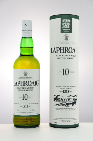 Laphroaig 10 Jahre Islay Single Malt Scotch Whisky 40% vol 0,7 L