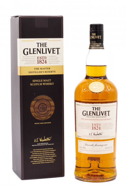 Glenlivet The Master Distiller´s Reserve Single Malt Scotch Whisky 40%vol 1L