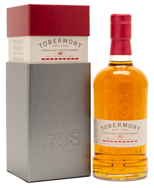 Tobermory 20 Jahre Single Malt Scotch Whisky 46,3% 0,7L