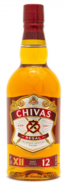 Chivas Regal 12 Jahre XII Blended Scotch Whisky 40% 0,7L