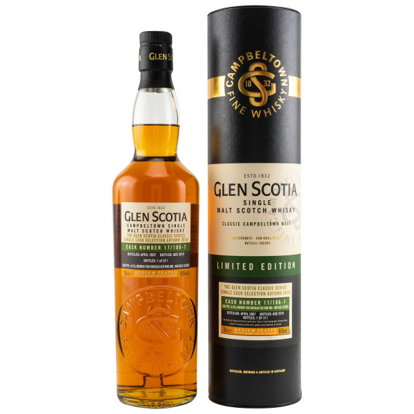 Glen Scotia 2007/2019 Single Malt Scotch Whisky 56,8% vol 0,7 L