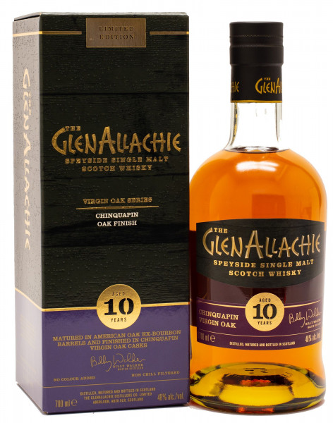 Glenallachie 10 Jahre Chinquapin Oak Wood Finish Single Malt Scotch Whisky 48% vol 0,7L