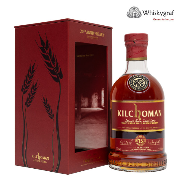 Kilchoman 15 Jahre 20th Anniversary Cask Series Single Malt Scotch Whisky 52,7%