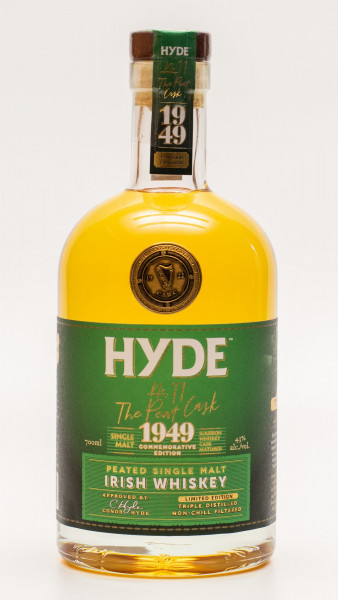 HYDE No.11 Peated Bourbon Cask Irish Single Malt Whiskey 43% 0,7L