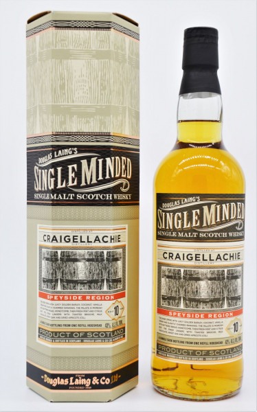 Craigellachie 10 Jahre Douglas Laing Single Malt Scotch Whisky 43%vol 0,7L