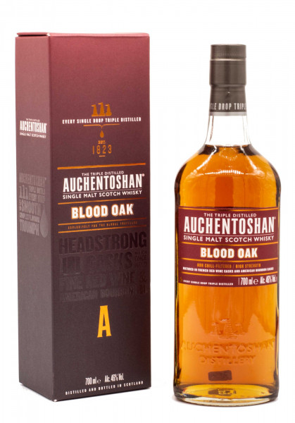 Auchentoshan Blood Oak Single Malt Scotch Whisky 46% vol 0,7 L