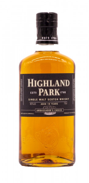 Highland Park 10 Jahre Ambassador's Choice Single Malt Scotch Whisky 46% 0,7L