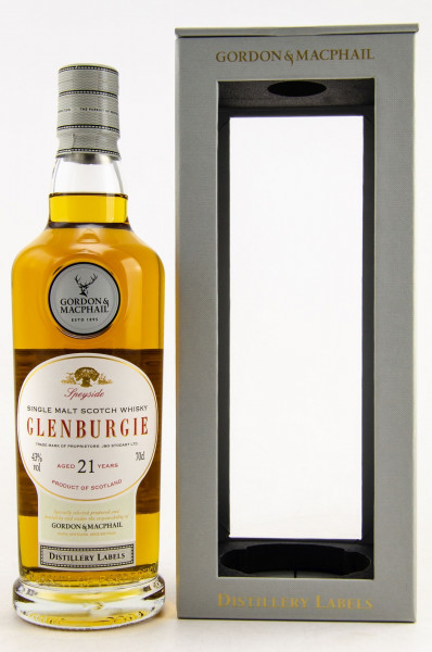 Glenburgie 21 Jahre NEW RANGE - Gordon & MacPhail - Scotch Whisky - 43%vol - 0,7 L
