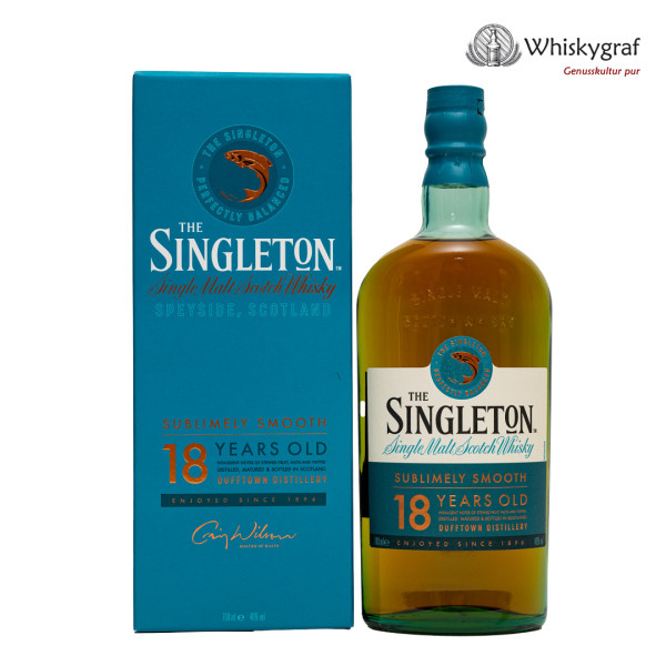 The Singleton of Dufftown 18 Jahre Sublimely Smooth Single Malt Scotch Whisky 40% 0,7L