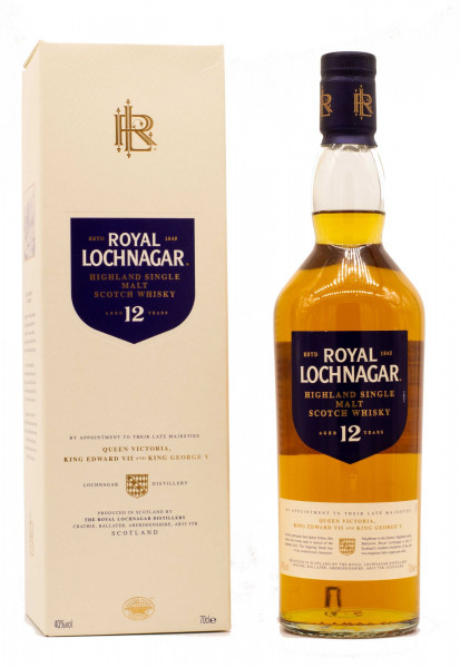Royal Lochnagar 12 Jahre Highland Single Malt Scotch Whisky 40% vol 0,7L