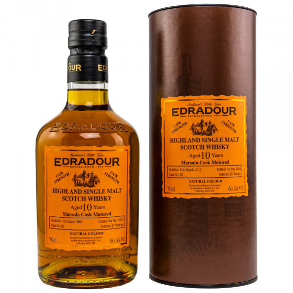 Edradour 10 Jahre Marsala Cask Single Malt Scotch Whisky 60,6%vol 0,7 L