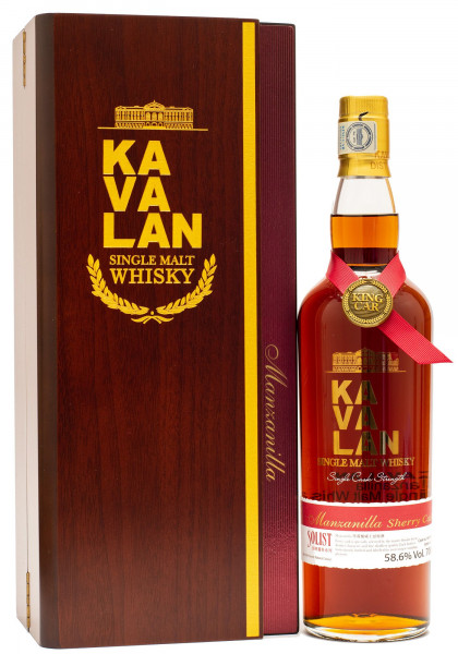 Kavalan Solist Manzanilla - Cask StrengthTaiwan Whisky 58,6% vol 0,7 L
